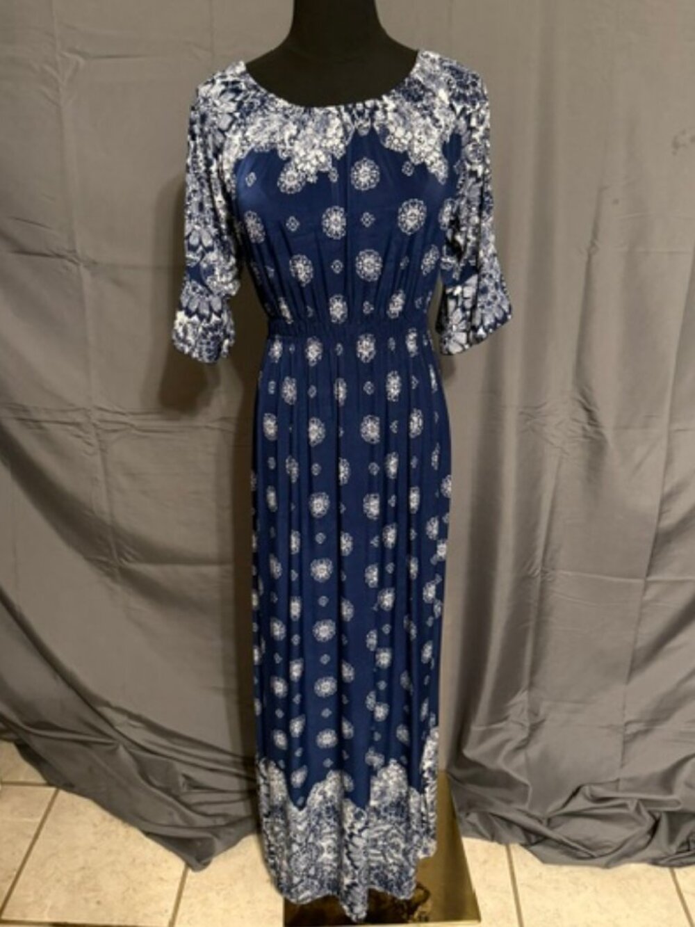 BEAUTIFUL Bandana Print Dress Size L